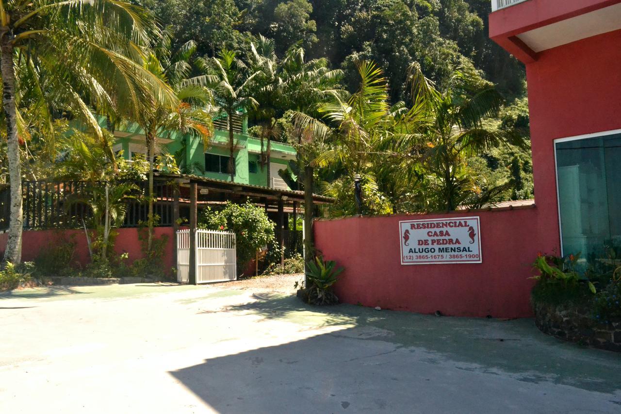 Pousada Casa De Pedra Boicucanga Luaran gambar